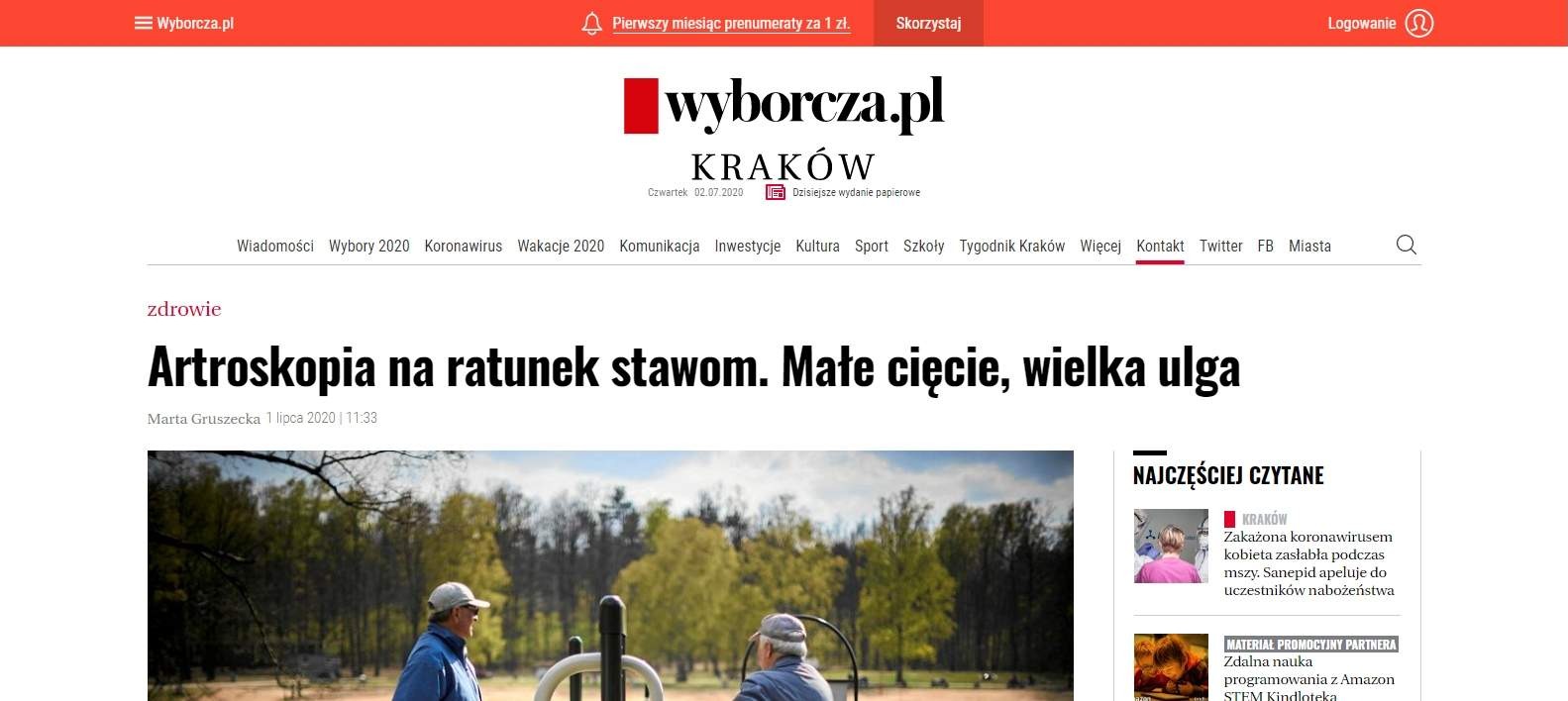 artroskopia na ratunek stawom male ciecie wielka ulga