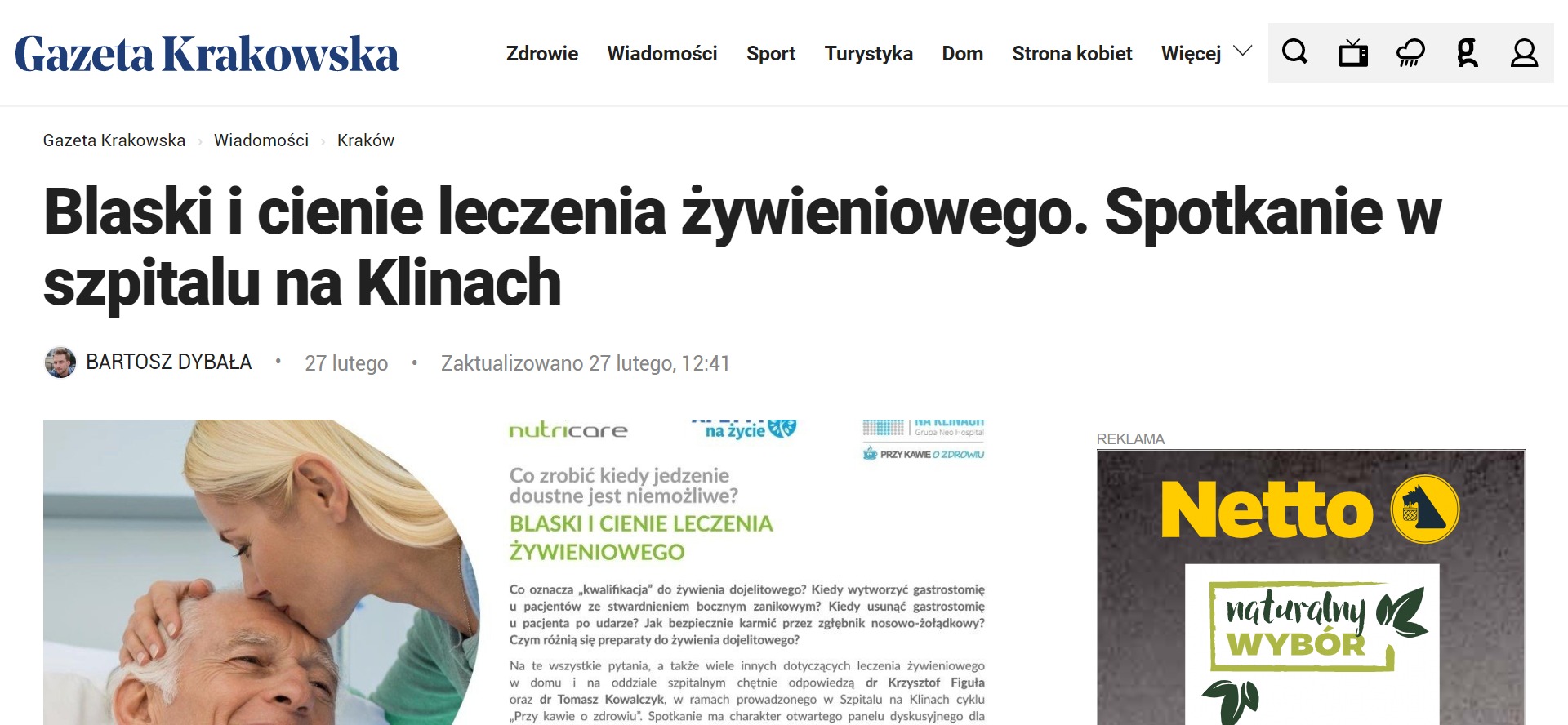 Blaski i Ciebie żywienia dojelitowego