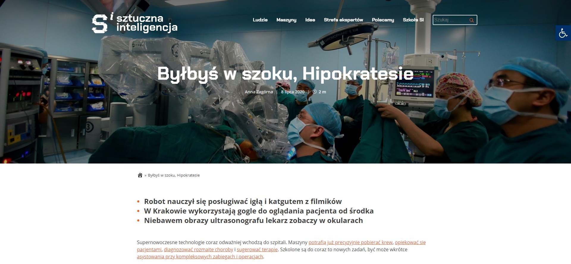 bylbys w szoku hipokratesie