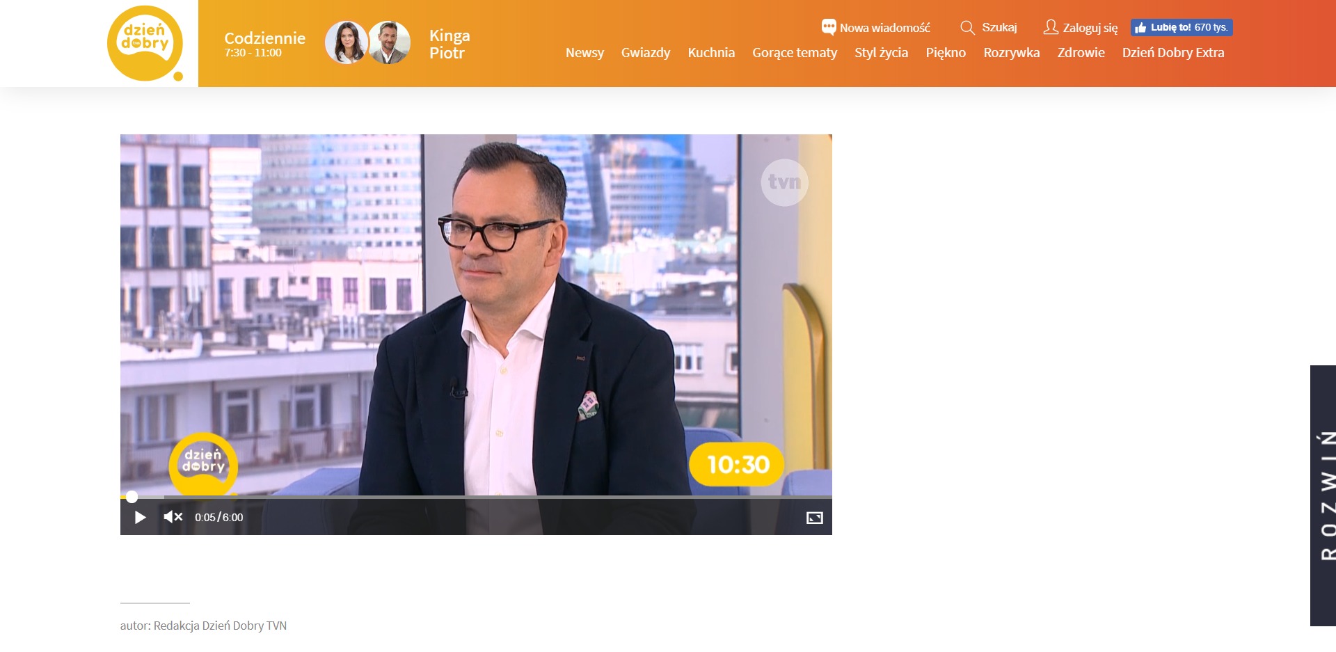 dr Szymanowski w DDTVN