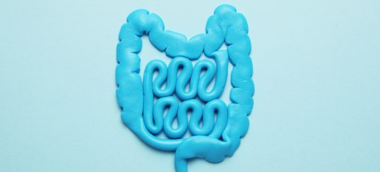 Intestines and pills, probiotics, antibiotics. Gut protection, recovery from illness and treatment