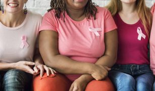 Women Breast Cancer Support Charity Concept