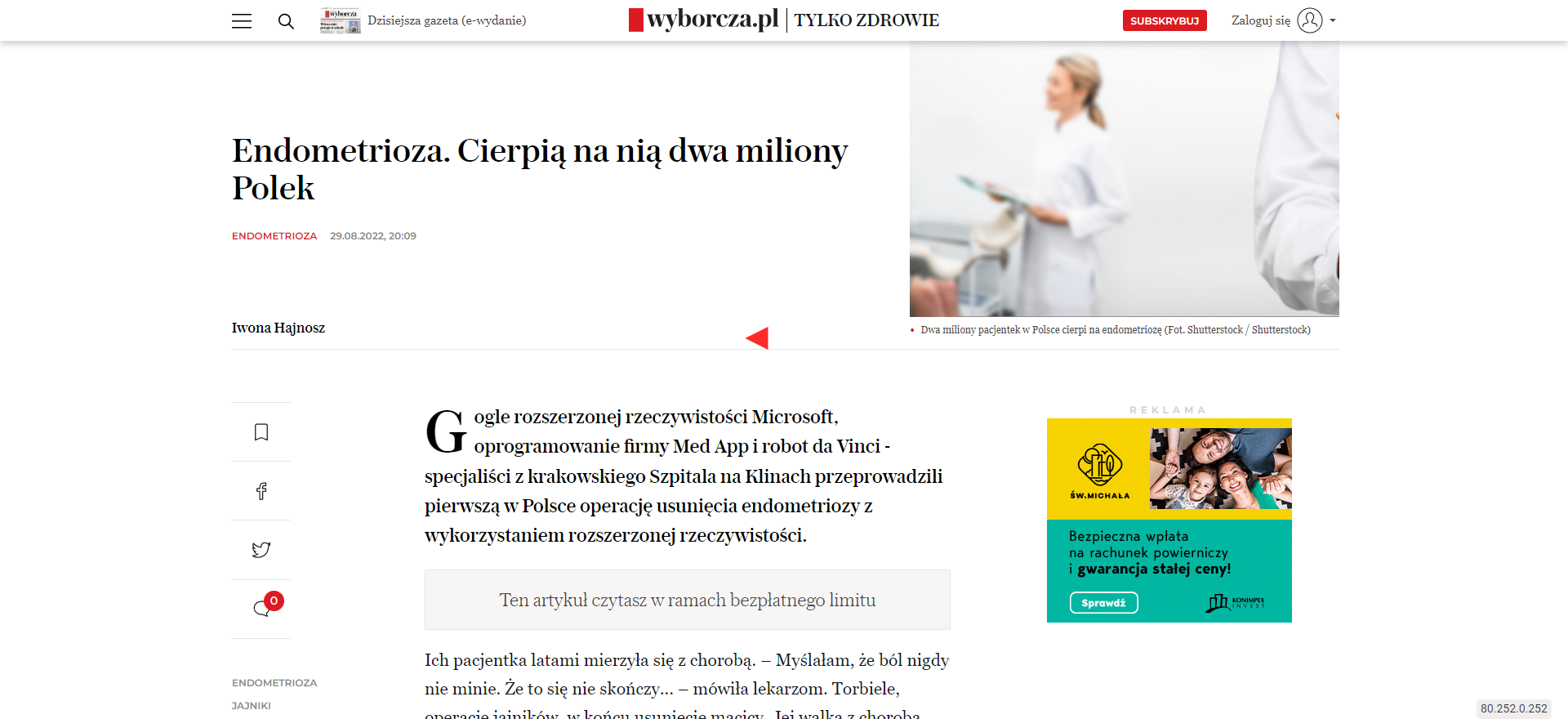 endometrioza cierpia na nia dwa miliony polek