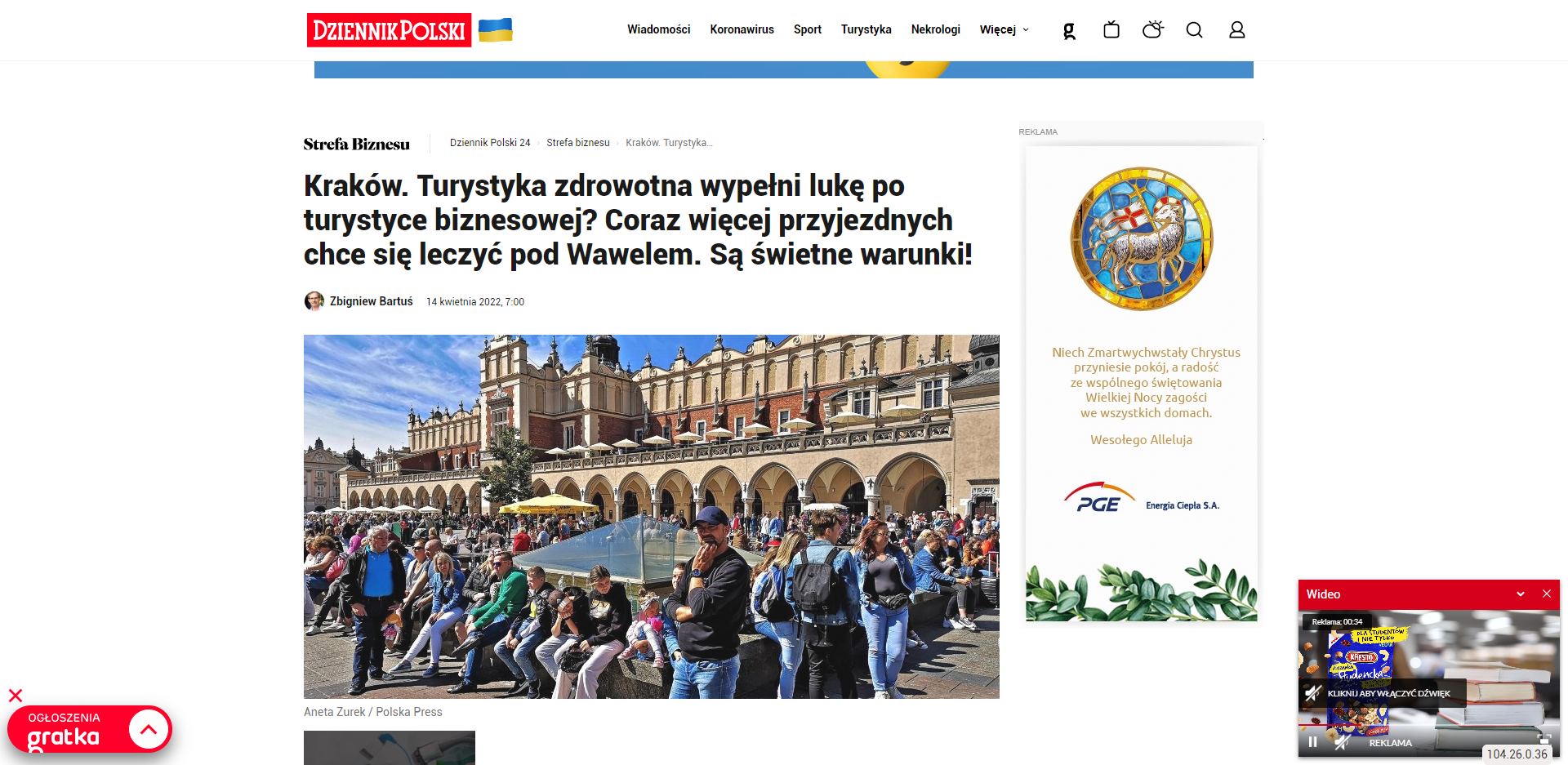 krakow turystyka zdrowotna wypelni luke po turystyce biznesowej coraz wiecej przyjezdnych chce sie leczyc pod wawelem sa swietne warunki