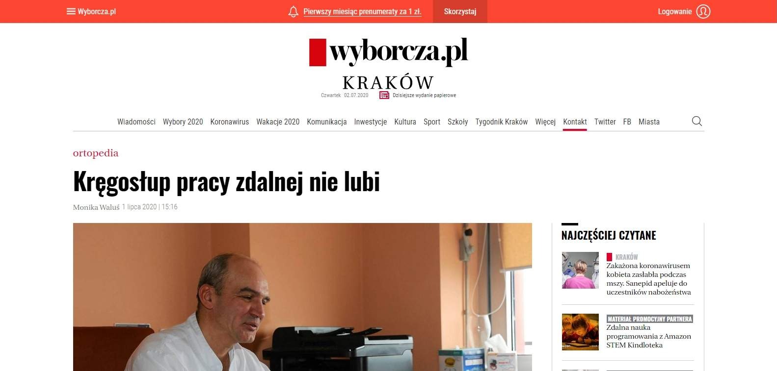 kregoslup pracy zdalnej nie lubi