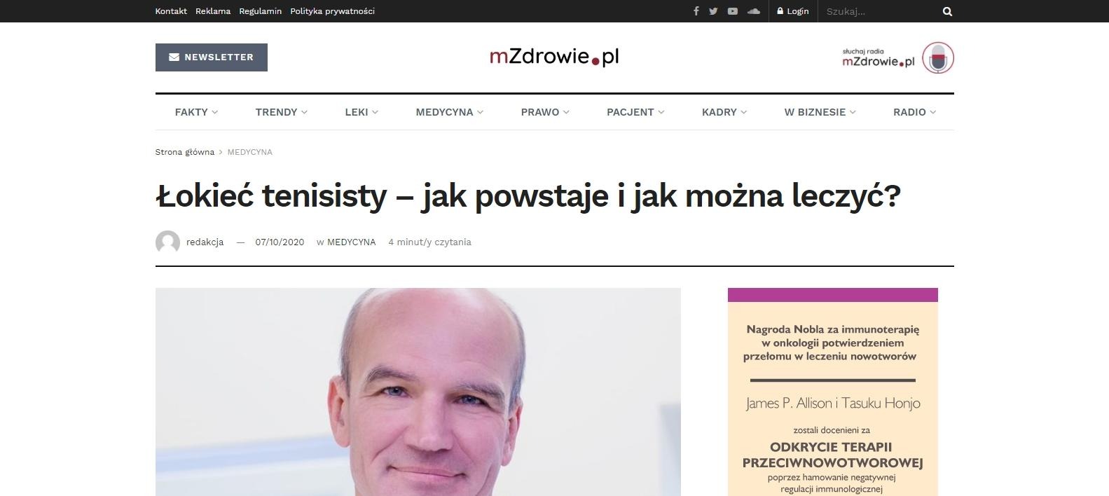 lokiec tenisisty jak powstaje i jak mozna leczyc