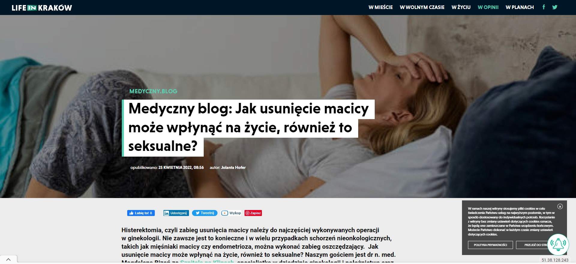 medyczny blog jak usuniecie macicy moze wplynac na zycie rowniez to seksualne