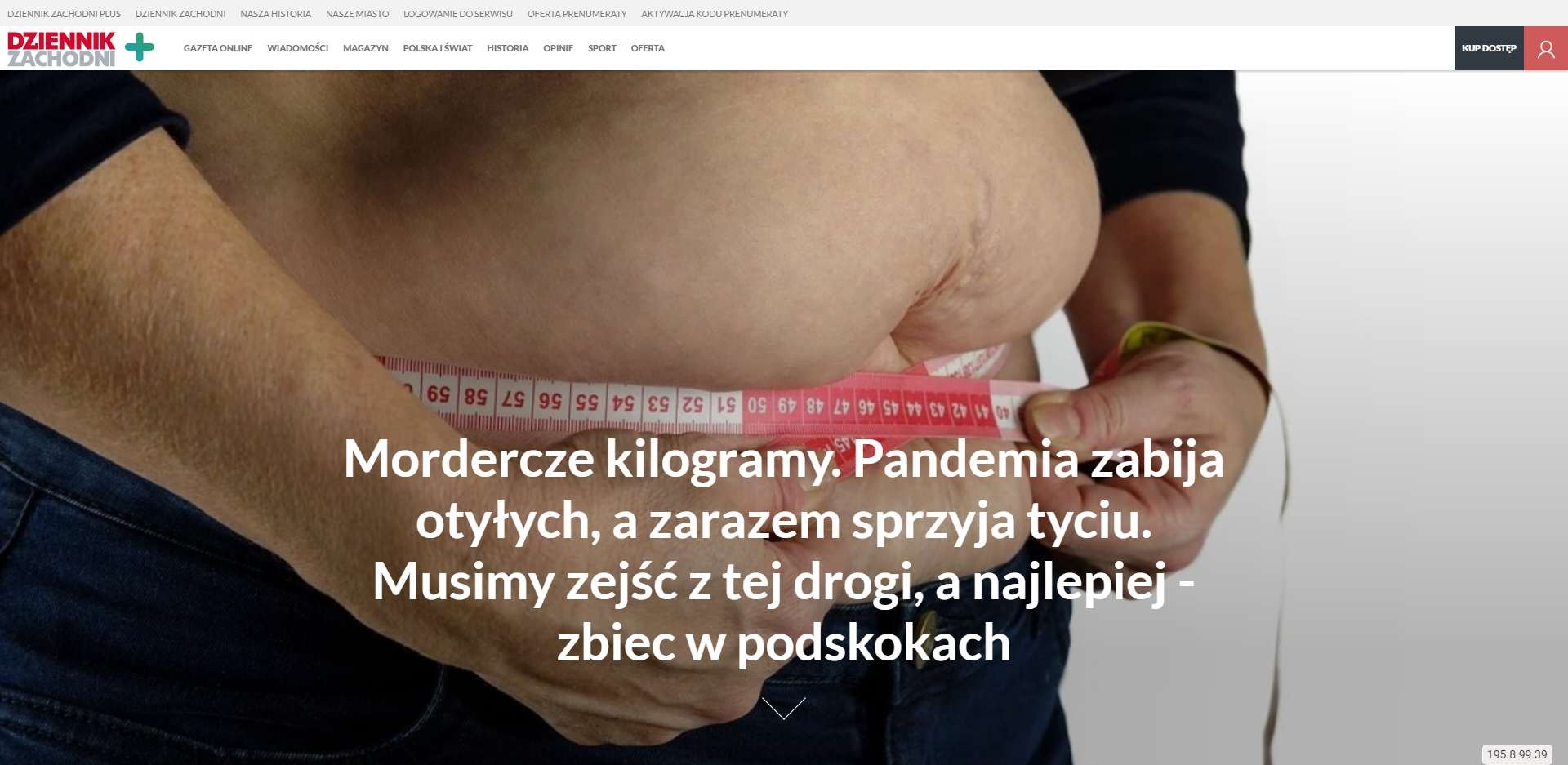 mordercze kilogramy pandemia zabija otylych a zarazem sprzyja tyciu musimy zejsc z tej drogi a najlepiej zbiec w podskokach