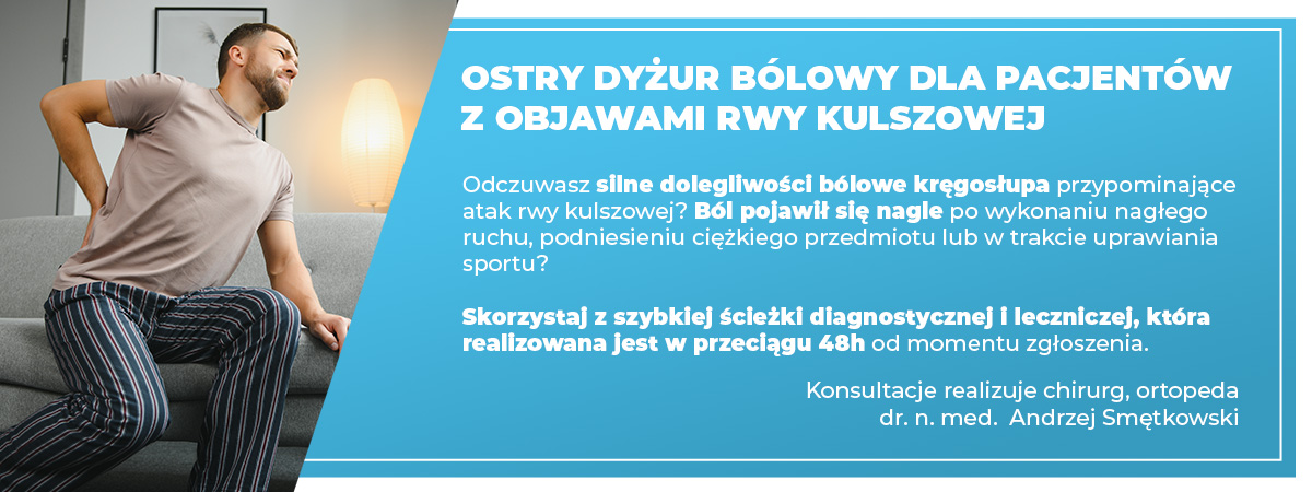 ostry dyżur bólowy