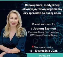 panel ekspercki z joanna szyman podczas edycji konferencji akademia managera ochrony zdrowia