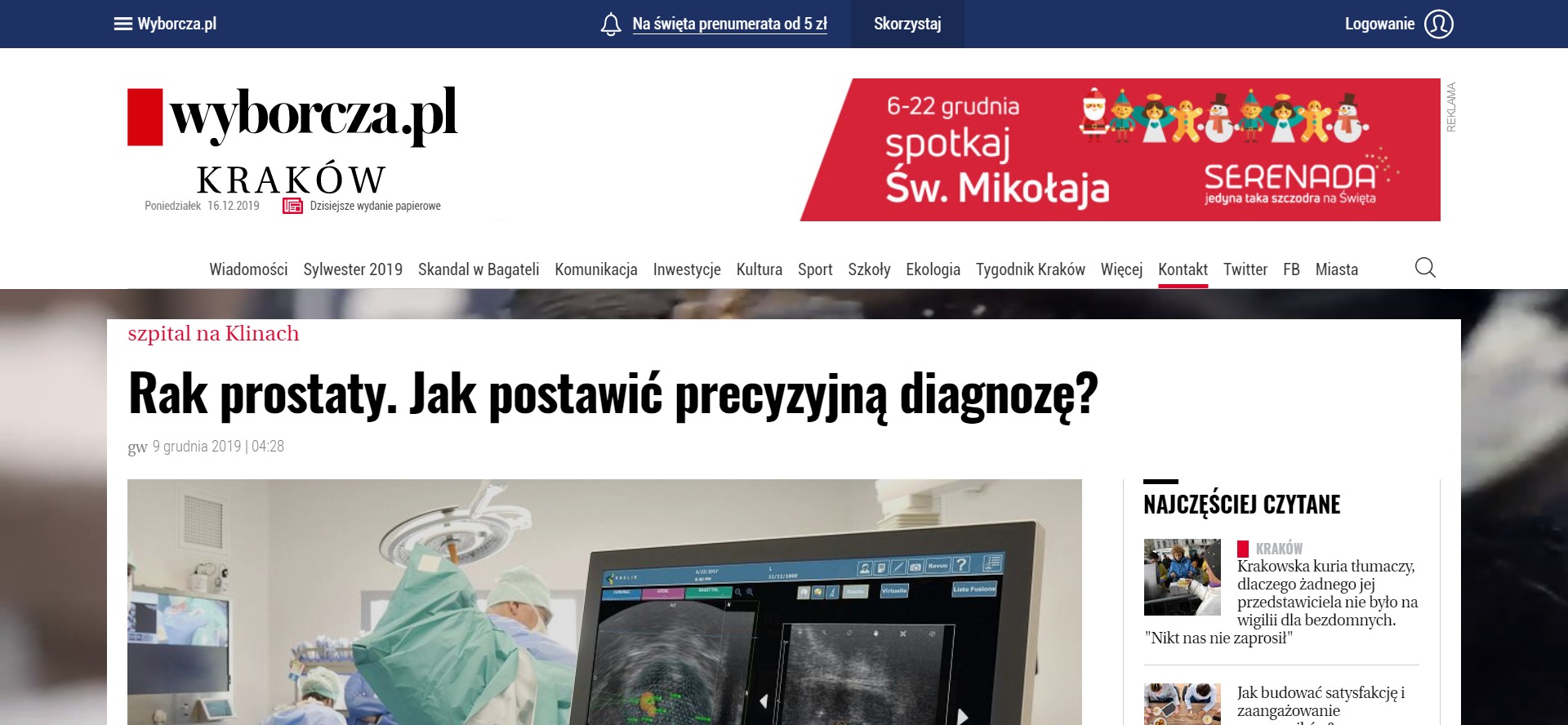 Rak prostaty. Jak postawić precyzyjną diagnozę?