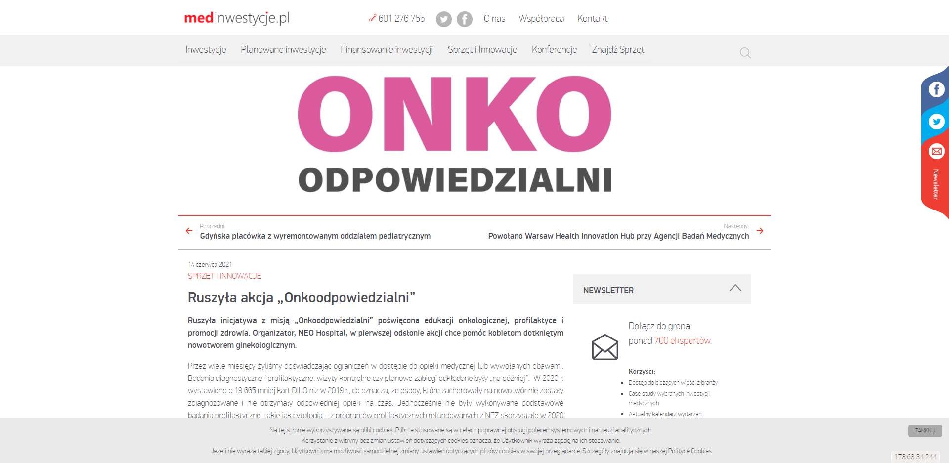 ruszyla akcja onkoodpowiedzialni