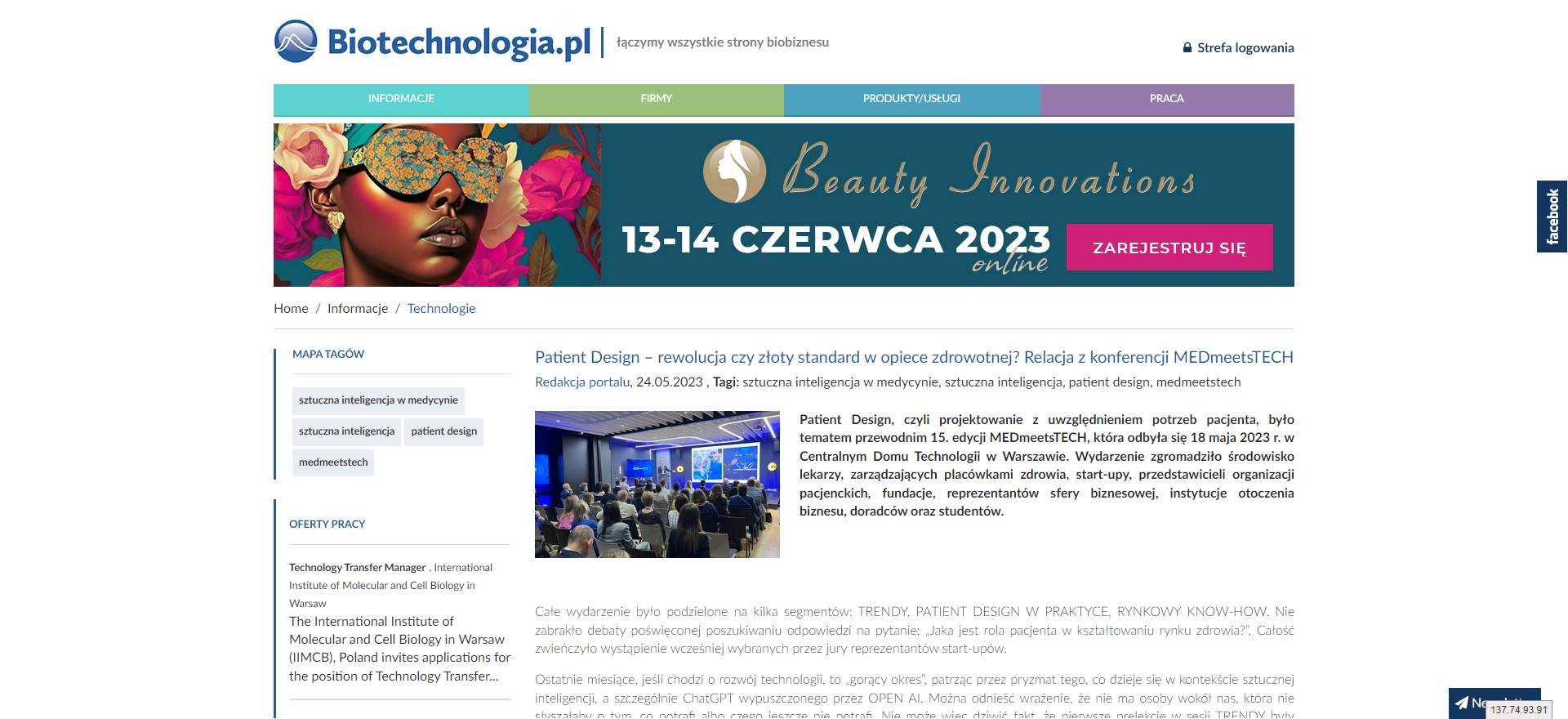screenshot biotechnologiapl