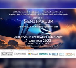 szpital na klinach uczestnikiem seminarium sgh odkrywamy cyfrowego blizniaka