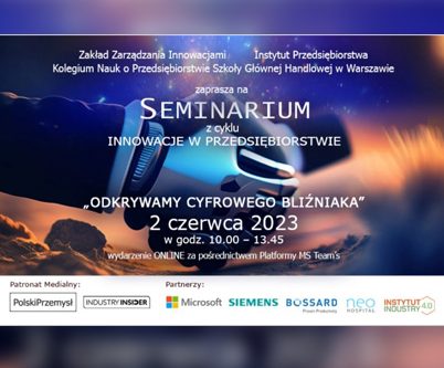 szpital na klinach uczestnikiem seminarium sgh odkrywamy cyfrowego blizniaka