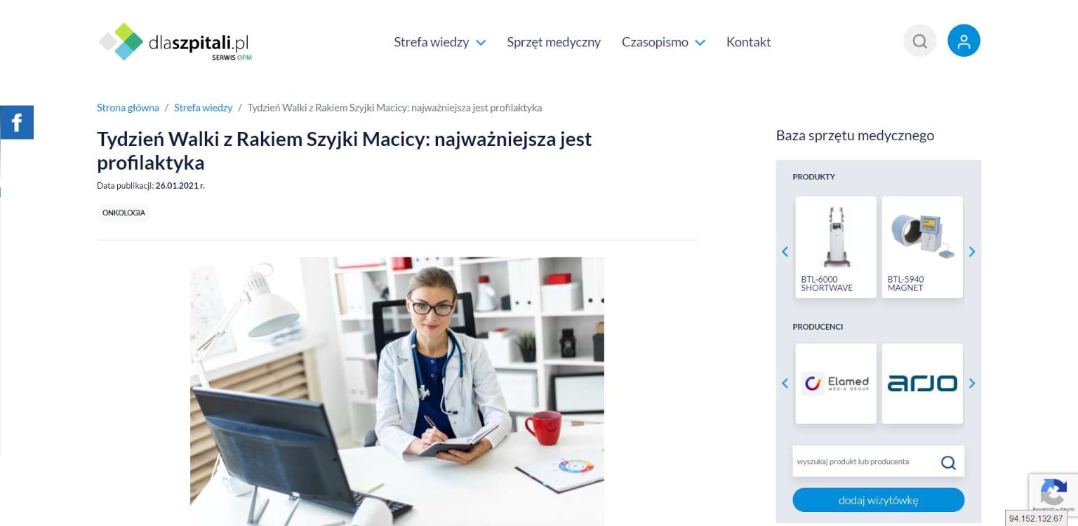 tydzien walki z rakiem szyjki macicy najwazniejsza jest profilaktyka