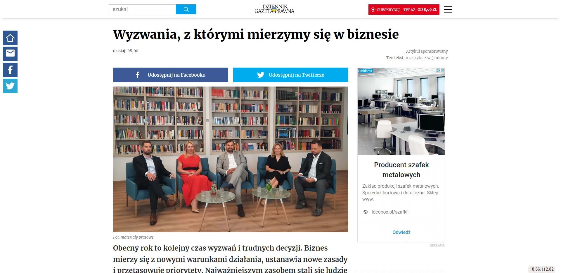 wyzwania z ktorymi mierzymy sie w biznesie