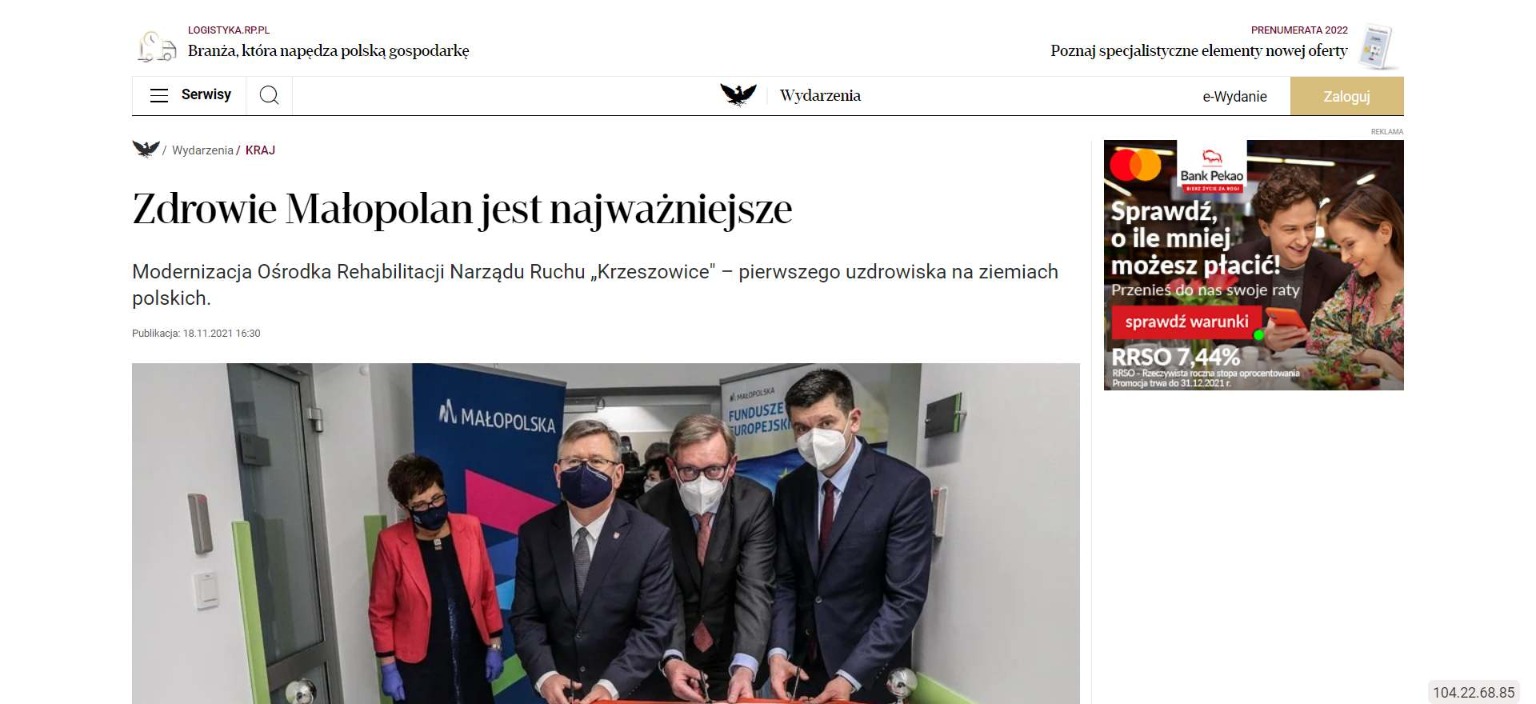 zdrowie malopolan jest najwazniejsze