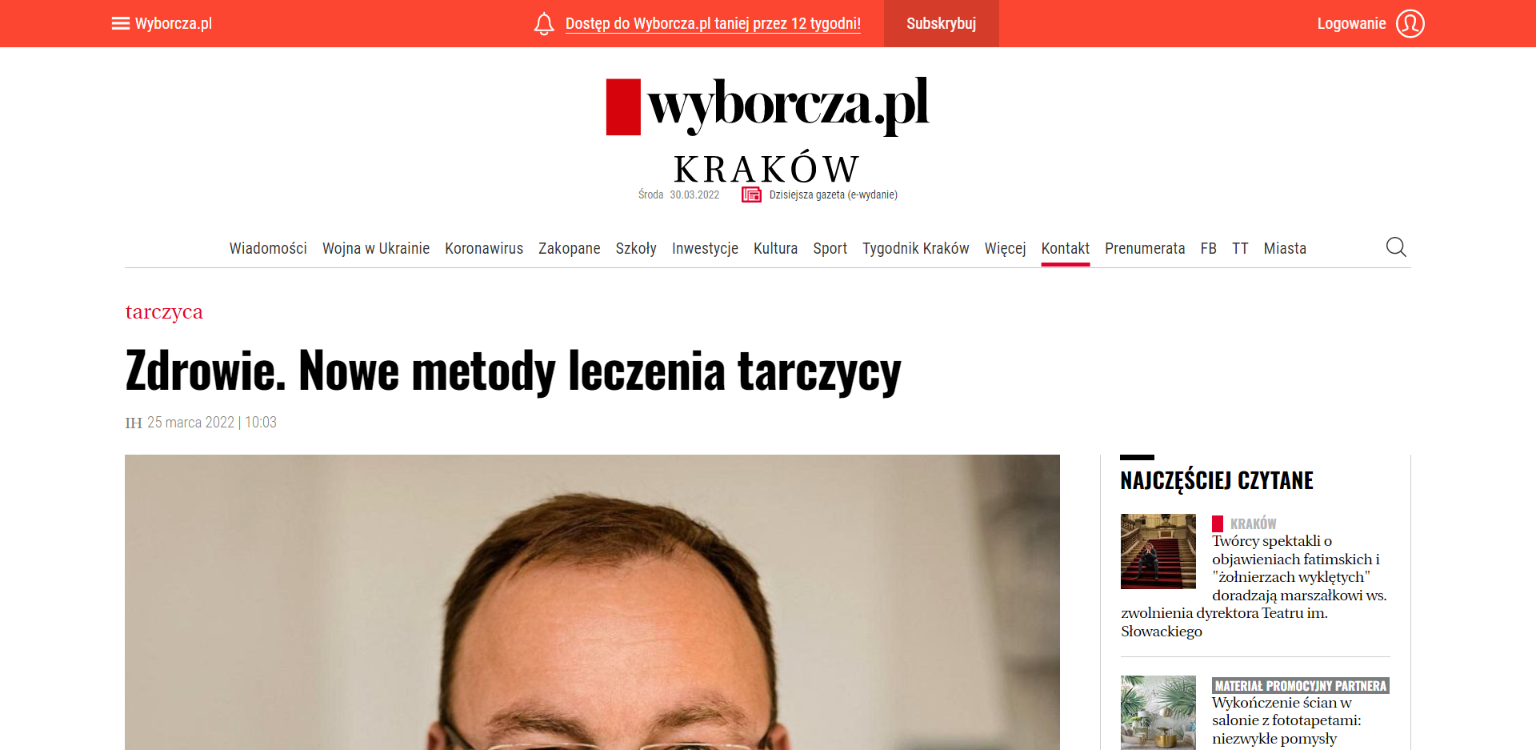 zdrowie nowe metody leczenia tarczycy